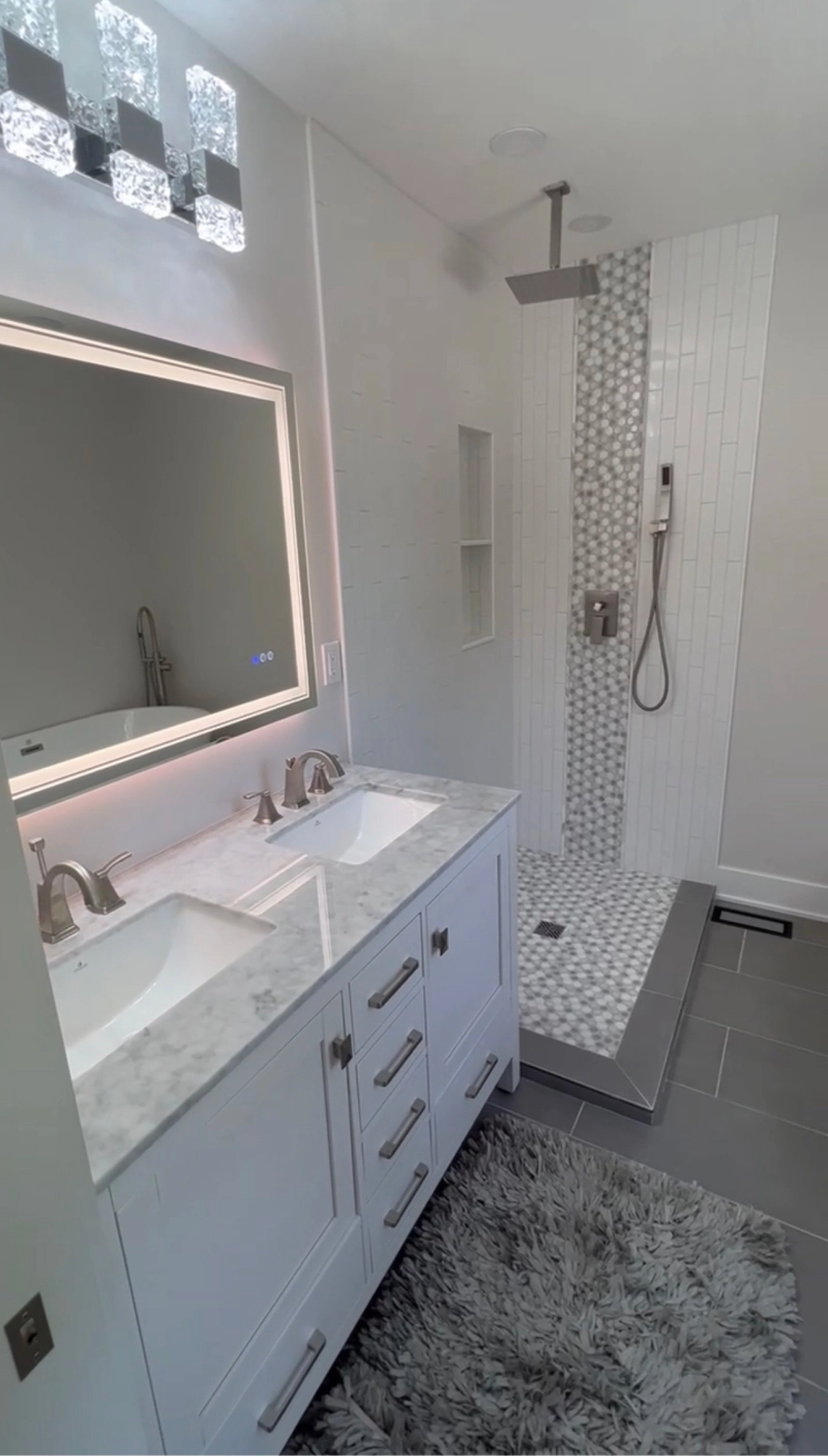 bathroom with open shower 2